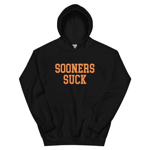Sooners Suck Oklahoma State Rivalry Hoodie Sweatshirt Sport Shirt with NCAA Print