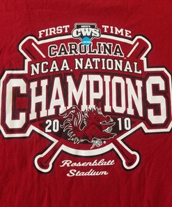 South Carolina Gamecocks NCAA Baseball National Champions Tee Shirt, Sweatshirt & Hoodie