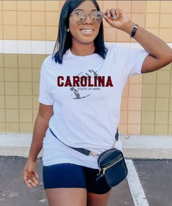 South Carolina State of Mind Football Shirt | NCAA Shirts for Men and Women
