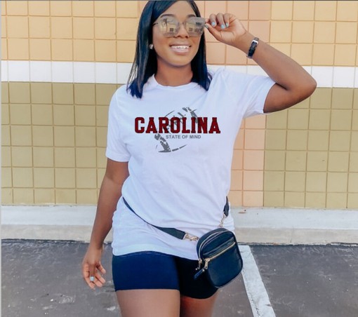 South Carolina State of Mind Football Shirt | NCAA Shirts for Men and Women
