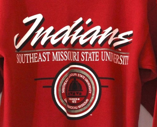 Southeast Missouri State University Indians Vintage Style Sweatshirt, Vintage Style Indians Sweater - Image 2