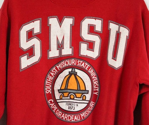 Southeast Missouri State University Smsu Vintage Style Sweatshirt, Southeast Missouri Sweater - Image 2