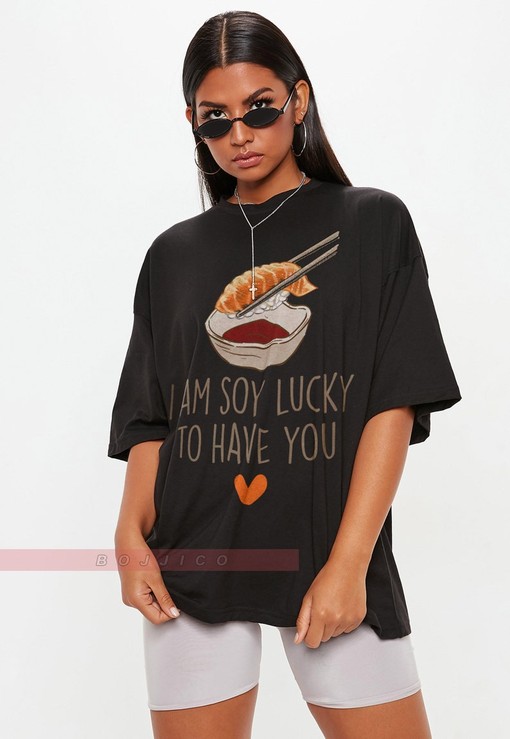 Soy Lucky To Have You Movie T-Shirts, Valentine Unisex Tees, Cute Galentine's Day for Her Romantic Love Anniversary Tees