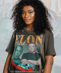 Space Car Fan Club Tee - Dogecoin 69 420 Design Retro T-shirt - Elon Musk Shirt - Billionaire Quote