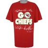 Sport Shirts Girls - NFL Kansas City Go Chiefs, Players Autographed T-Shirt 1999 Vintage Tshirt