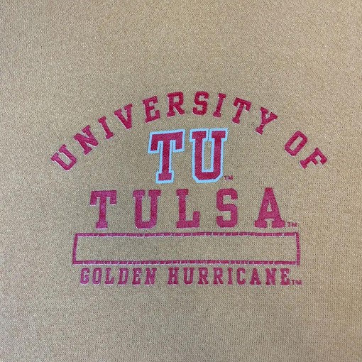 Sport Shirts Unisex - Vintage Style Tulsa Hurricanes University of Tulsa NCAA T-Shirt Sweatshirt Hoodie - Image 2