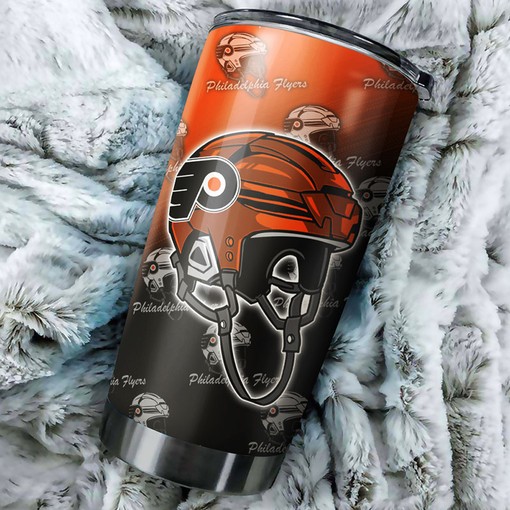 Sports Design Funny Dog Philadelphia Flyers NHL Tumbler - Image 2