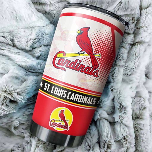 St. Louis Cardinals MLB Tumbler with Awesome Design and MLB Logo - Must-Have Tumbler for Cardinals Fans