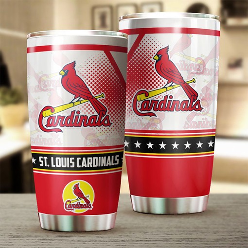 St. Louis Cardinals MLB Tumbler with Awesome Design and MLB Logo - Must-Have Tumbler for Cardinals Fans - Image 2