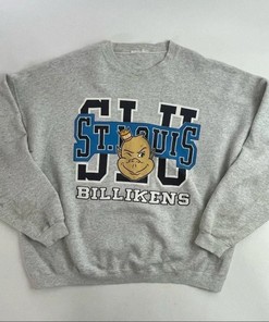 St. Louis University Billikens Logo Sweatshirt -Vintage Saint Louis Billikens Basketball Shirt and Hoodie for NCAA Fans