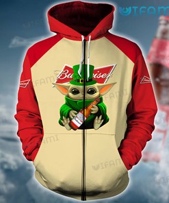 St Patrick's Day Budweiser All Over Print 3D Hoodie for Men - Gift