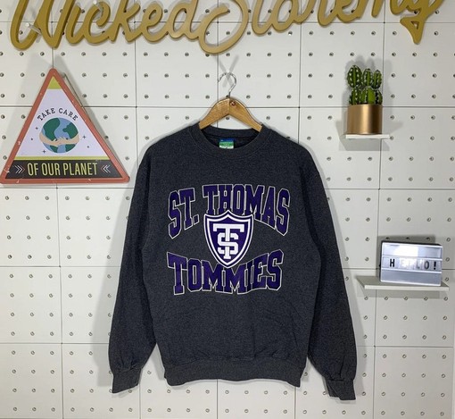 St Thomas University Vintage Style Champion Sweatshirt, University of St Thomas Sweater, Gift for Her