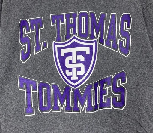 St Thomas University Vintage Style Champion Sweatshirt, University of St Thomas Sweater, Gift for Her - Image 2