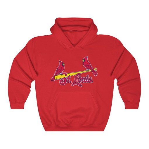 St.Louis Cardinals Vintage MLB Hoodie Sweatshirt for Sport Shirt Enthusiasts