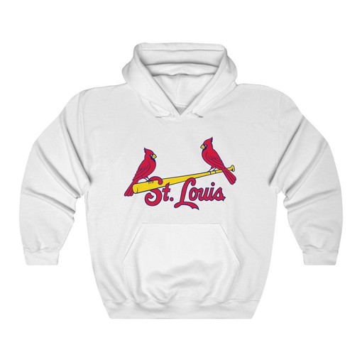 St.Louis Cardinals Vintage MLB Hoodie Sweatshirt for Sport Shirt Enthusiasts - Image 2
