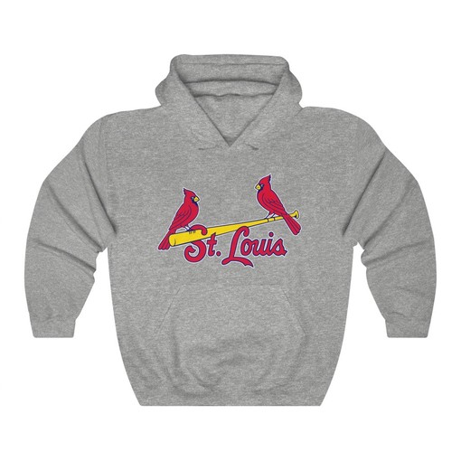 St.Louis Cardinals Vintage MLB Hoodie Sweatshirt for Sport Shirt Enthusiasts - Image 4