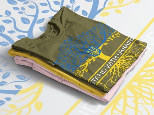 Stand With Ukraine Putin Tee, Volodymyr Zelensky Homage Shirt - Image 4