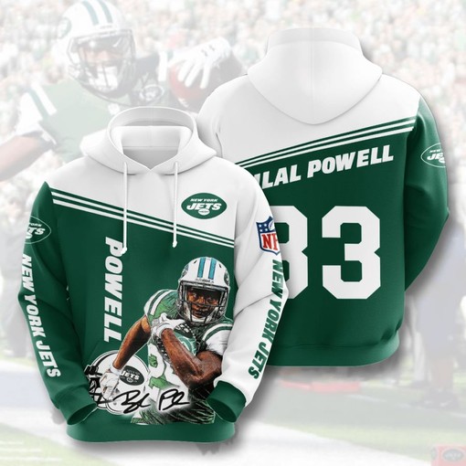 Stand out as a Sports Fan with Jets Men's All-Over Print 3D Hoodie