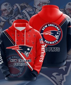 Stand out from the Crowd with Custom Sport All Over Print Hoodie 3D for New England Patriots Fans