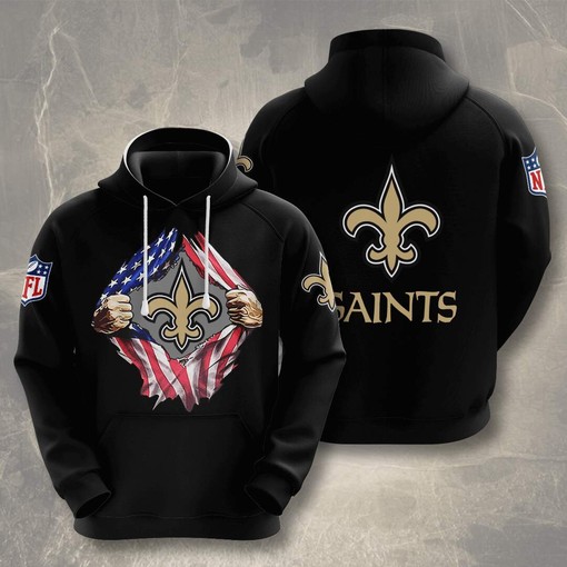 Stand out from the Crowd with Saints Custom Sport All Over Print Hoodie 3D