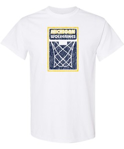 Stand out in the crowd with this Michigan Wolverines Boldline Crewneck Shirt