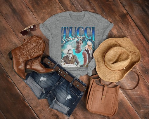 Stanley Tucci Retro 90s Movie Shirt, Iconic Performances & Characters, Vintage Movie Shirts for Men & Women - Image 3