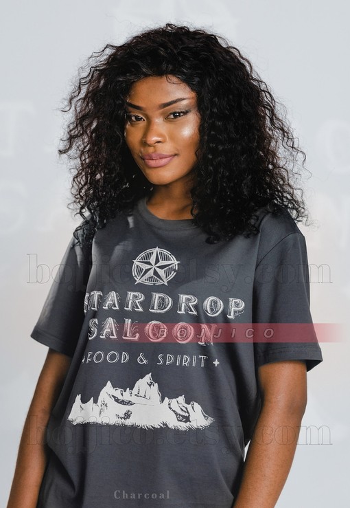 Stardrop Saloon Spirit Shirt, Vintage Look PIxel 8-Bit Game Tee - Film T-shirt
