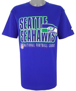 Starter Seattle Seahawks Deadstock NFL T-Shirt 1990s Vintage Unisex Sport Sweatshirt Hoodie Gift