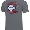 State Flag Cutout T-Shirt: Razorbacks Hoodie Sweatshirt for NCAA Fans