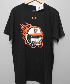 Stay Cool and Comfortable with This Under Armour Heatgear Baltimore Orioles T-Shirt for Men, State University Shirt