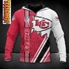 Stay Cozy While Supporting Your Team with Kansas City Chiefs Football NFL 3D Hoodie