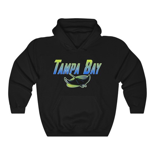 Stay True to Your Team with This Classic Tampa Bay Devil Rays Vintage 90's MLB Hoodie Sweatshirt