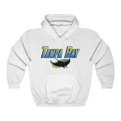 Stay True to Your Team with This Classic Tampa Bay Devil Rays Vintage 90's MLB Hoodie Sweatshirt - Image 2