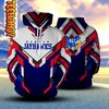 Stay Warm While Cheering Your Team with Kansas Jayhawks Basketball NCAA Hoodie 3D