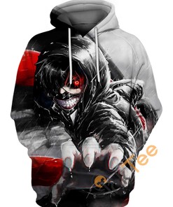 Stay Warm and Cozy with Ken Kaneki Steamy Hoodie 3D