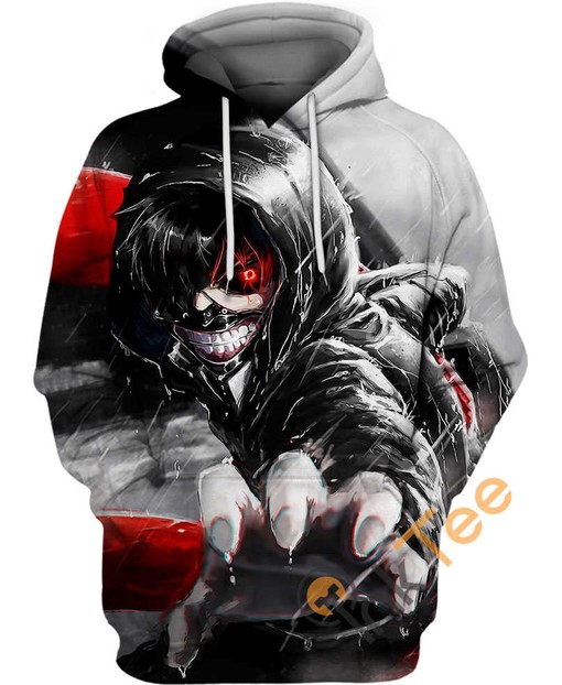 Stay Warm and Cozy with Ken Kaneki Steamy Hoodie 3D