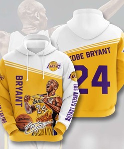 Stay Warm and Stylish with All Over Print 3D Hoodie - Los Angeles Lakers Fan