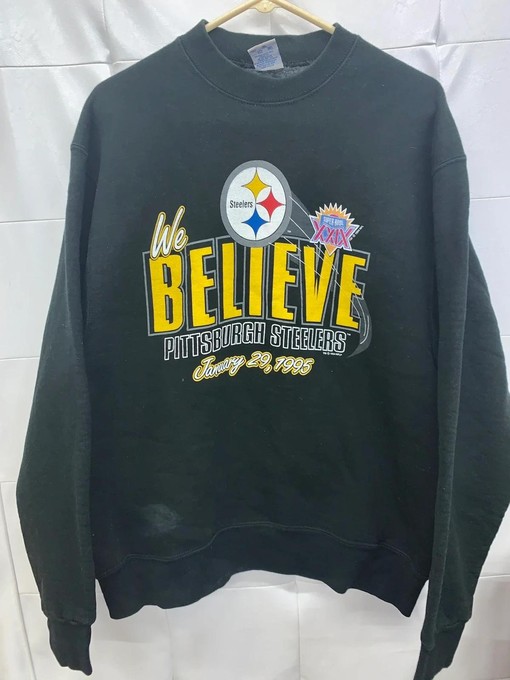 Steelers Sweatshirt T-shirt - 1995 Vintage Style Ideal Gift for NFL Fans with american university t shirt