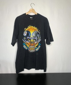 Steelers Vs. Cowboys 1996 Super Bowl Vintage Style Sweatshirt T-shirt - Ideal Gift for NFL Fans