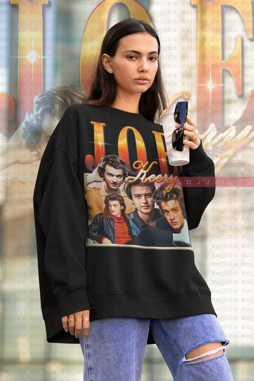 Stranger Things Actor Sweatshirt, Vintage Joe Keery Spree Sweater, Robin, Gaten, Noah, Finn, Sadie, Millie, Dustin