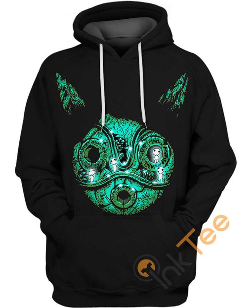 Studio Ghibli Mononoke Mask All Over Print Hoodie