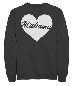 Stylish Alabama Heart Fleece Sweater Hoodie and Shirt Gifts for Fans