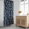 Stylish Contemporary Shower Curtain, Boho Bathroom Design, Face Print, Housewarming