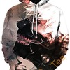 Stylish Tokyo Ghoul All-Over Print Hoodie