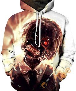 Stylish Tokyo Ghoul Xxxtentacion All-Over Print 3D Hoodie