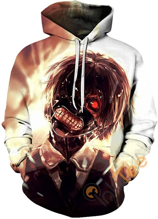 Stylish Tokyo Ghoul Xxxtentacion All-Over Print 3D Hoodie