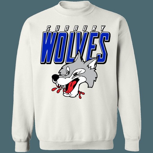 Sudbury Wolves Vintage OHL Hockey Graphic Tee - Unisex Apparel