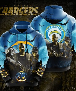 Summer Style Custom Sport Design All Over Print 3D Hoodie - Los Angeles Chargers Fans