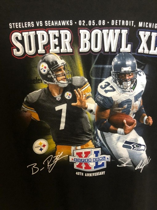 Super Bowl 40th Anniversary Vintage Style Hoodie Sweatshirt - NFL - Image 2