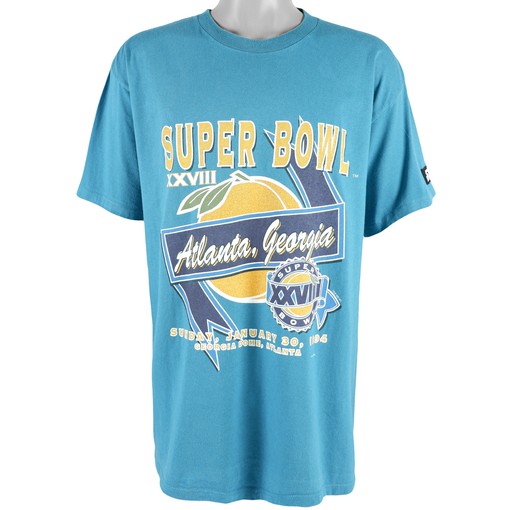 Super Bowl XXVIII, Atlanta 1994 Starter Blue T-Shirt - Vintage Unisex Sport Sweatshirt Hoodie Gift